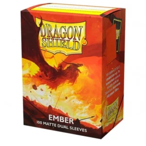 Dragon Shield - Matte Dual Sleeves: Ember - 100 Stk.