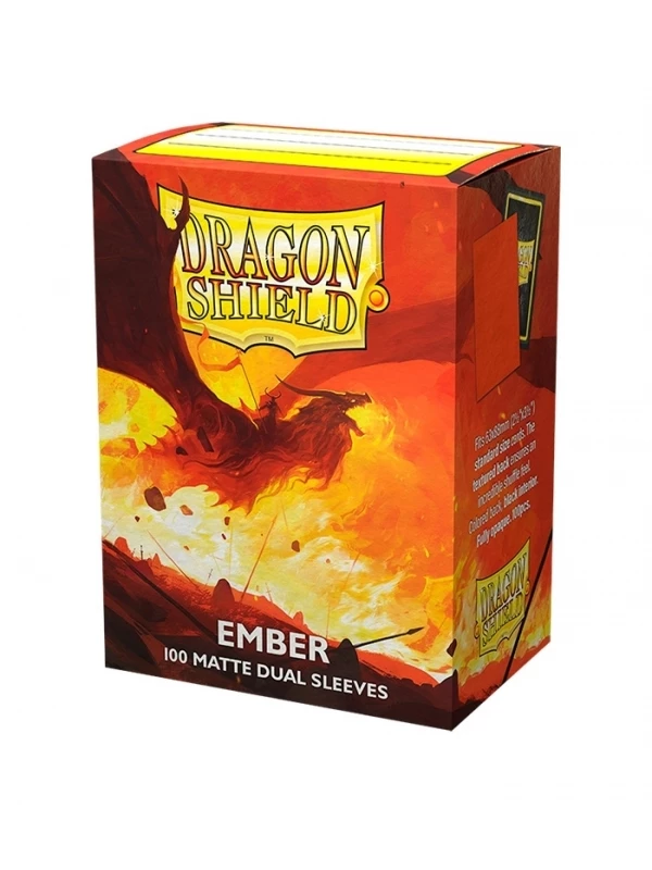 Dragon Shield - Matte Dual Sleeves: Ember - 100 Stk.