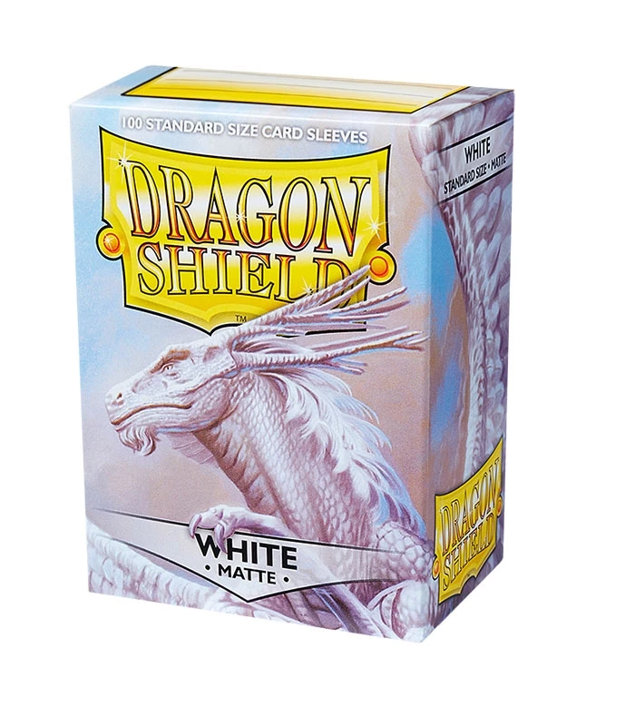 Dragon Shield - Card Sleeves - Matte White 100 Stk.