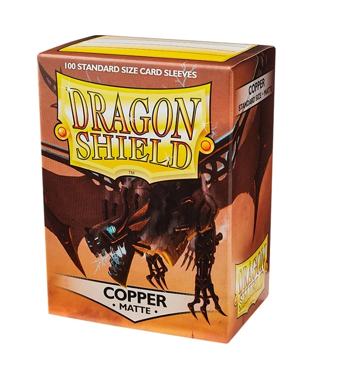 Dragon Shield - Card Sleeves - Matte Copper 100 Stk.