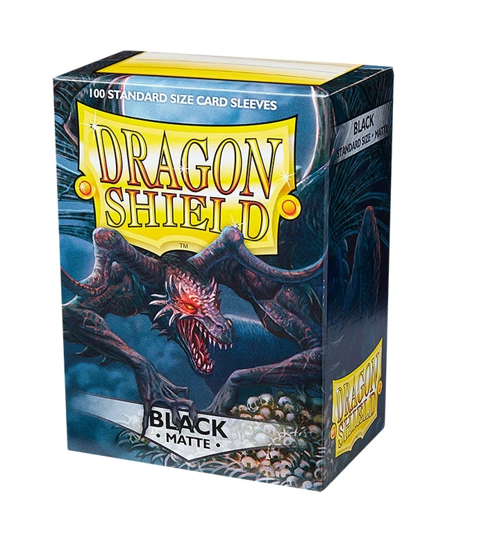 Dragon Shield - Card Sleeves - Matte Black 100 Stk.