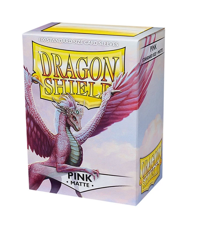 Dragon Shield - Card Sleeves - Matte Pink 100 Stk.