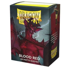 Dragon Shield - Card Sleeves - Matte Blood Red 100 Stk.