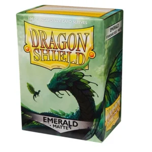 Dragon Shield - Card Sleeves - Matte Emerald 100 Stk.