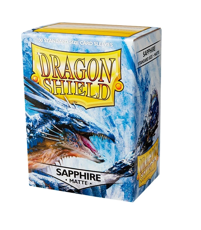 Dragon Shield - Card Sleeves - Matte Saphire 100 Stk.