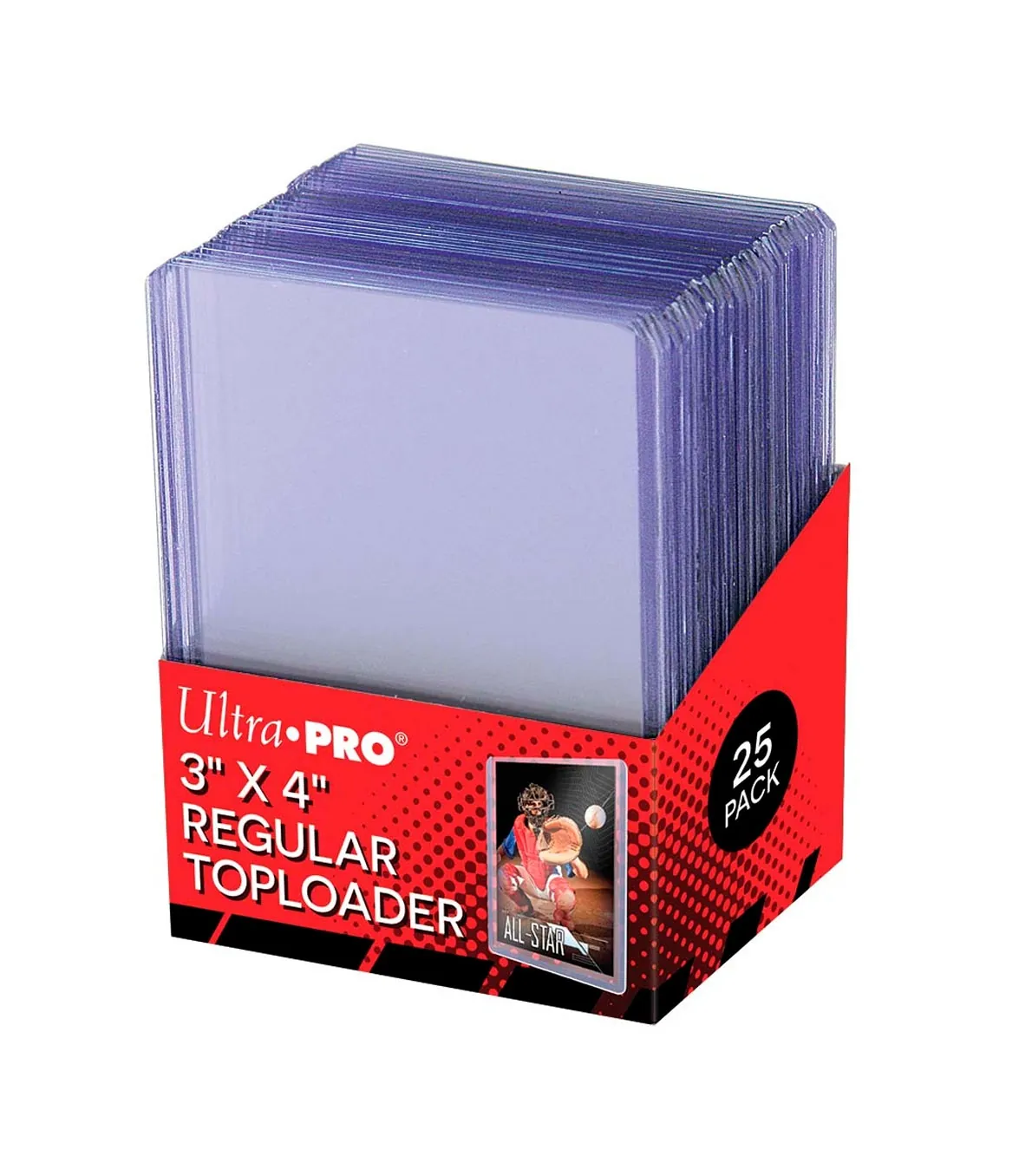 Ultra Pro - Toploader - Regular - 3x4 - 25 Stk.