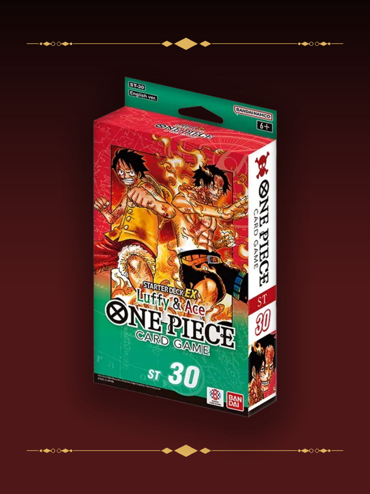 [ST-30] STARTER DECK EX – Luffy and Ace EN